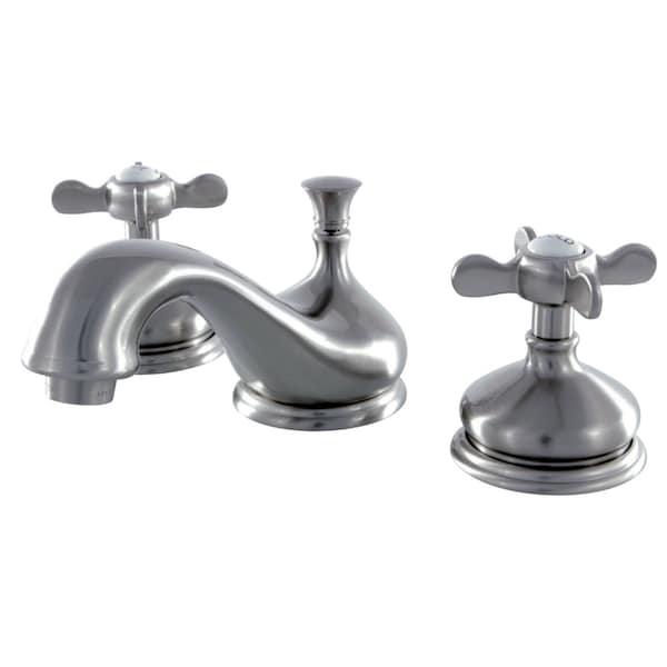 KS1168BEX 8" Widespread Bathroom Faucet, Brushed Nickel